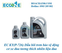 EC KY(P-726) Dầu bôi trơn bảo vệ động cơ xe đua tương thích nhiên liệu đua